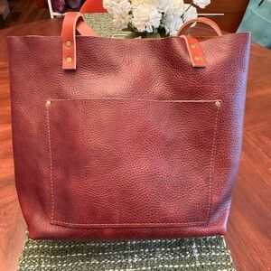 Medium Cinnamon Bear Classic Tote Bag Portland Leather Goods
